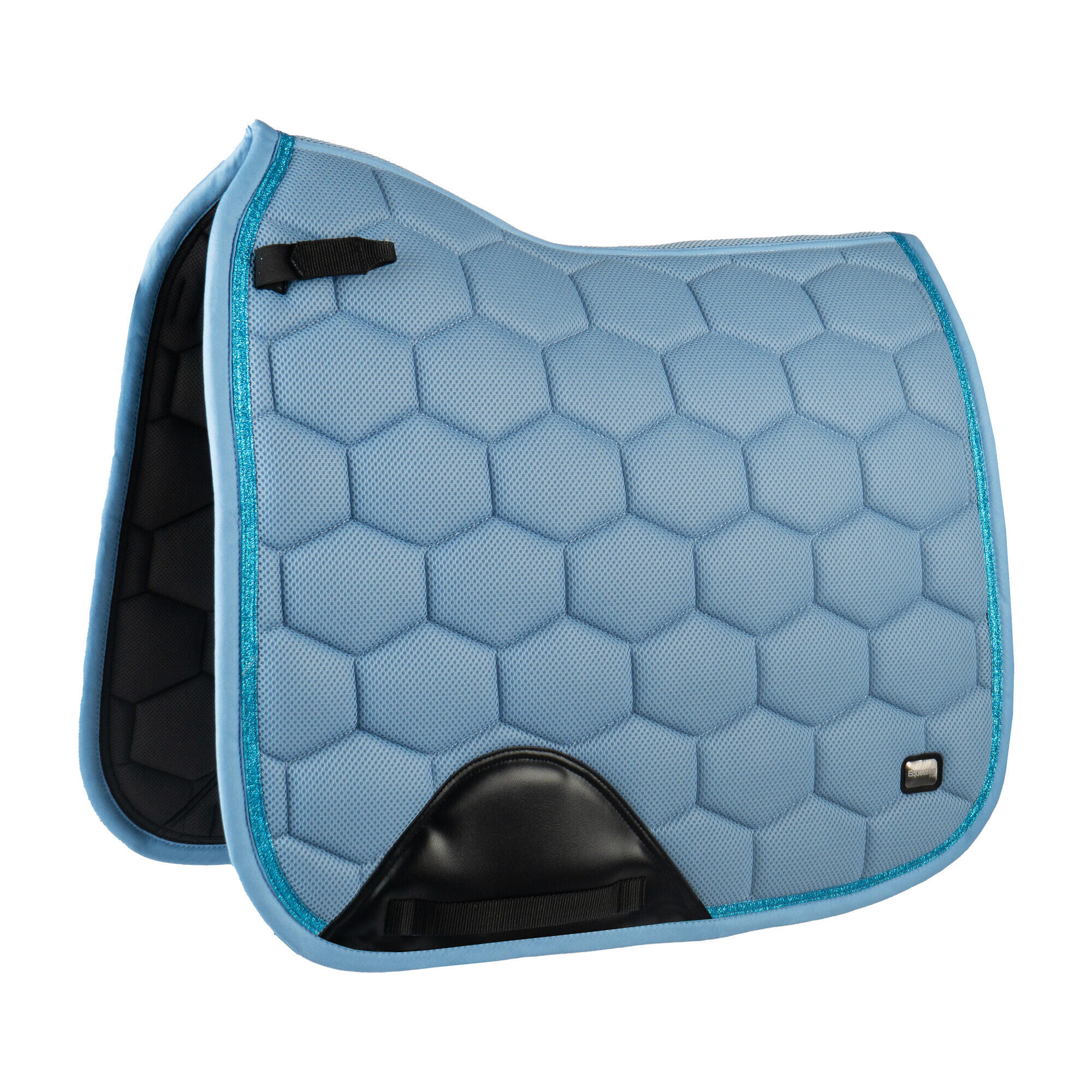 Horka - Tapis De Selle Pour Cheval Horka Brillance - Tapis De Selle - Bleu - Ps - Decathlon