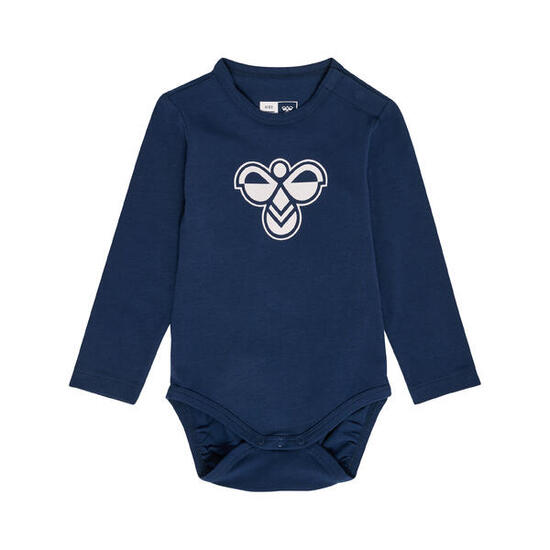 Baby-Body mit langen Ärmeln Hummel Logo