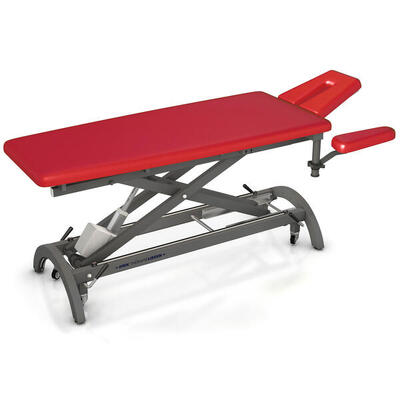 Elektrische Therapieliege Impuls E4. 65 cm Graualuminium Feuer