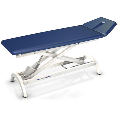 Elektrische Therapieliege Impuls E2. 80 cm Mango Graualuminium
