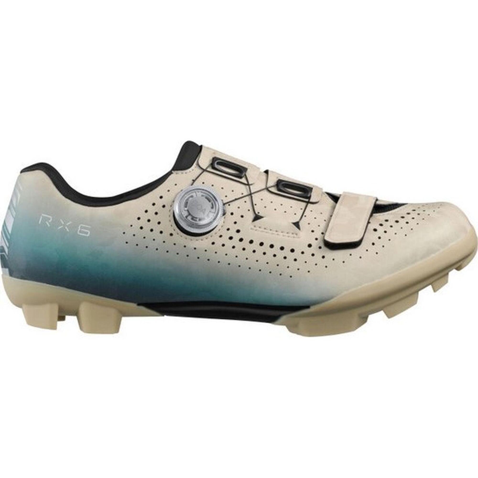 Shimano - Chaussures De Vélo Gravel Rx600, Beige - Chaussures De Vélo - Beige|bleu - Decathlon