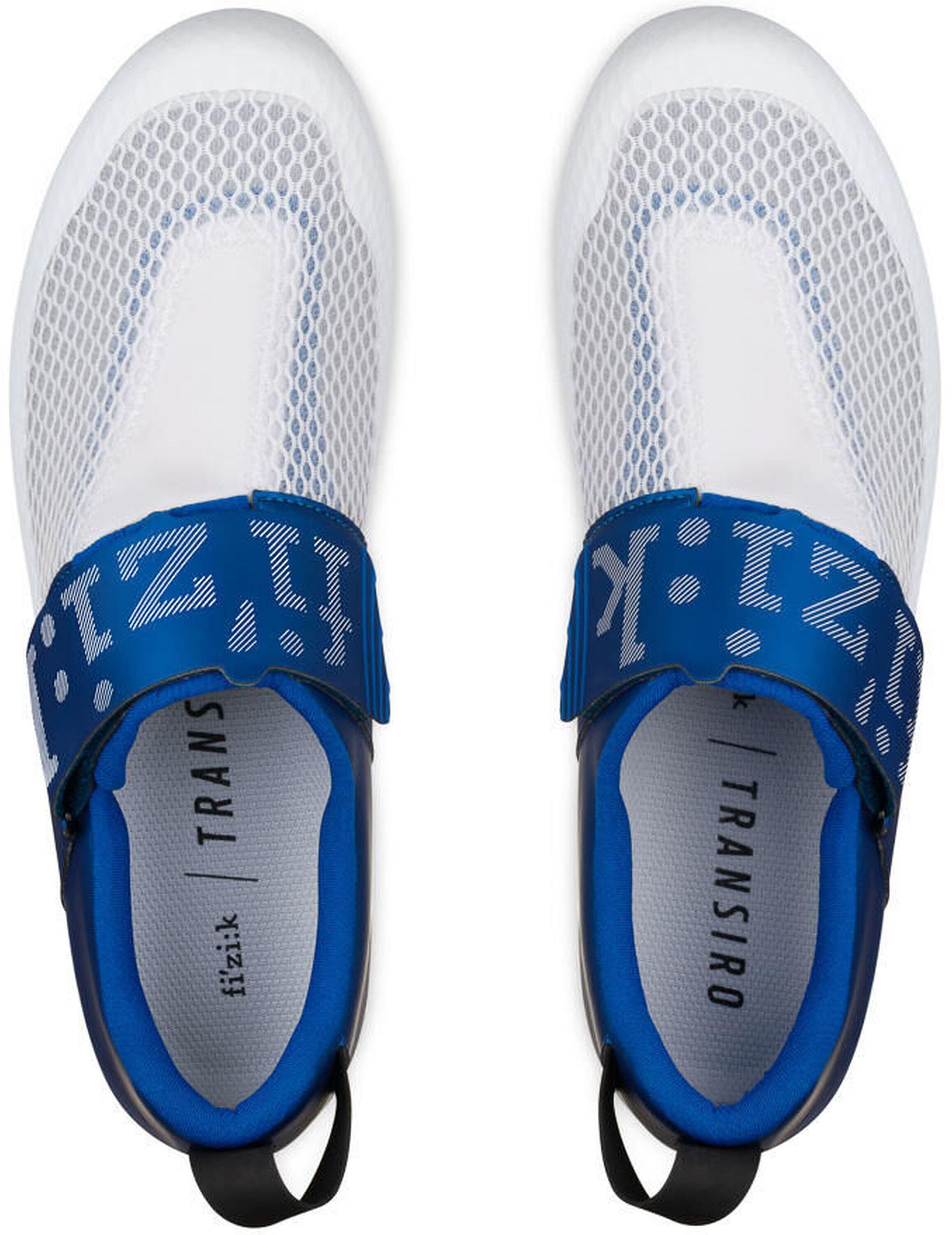 Triathlon - Fahrradschuh "Hydra" , weiß/blau 3/3