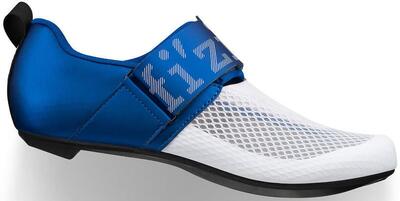 Triathlon - Fahrradschuh "Hydra" . weiß/blau