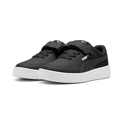 Zapatillas Court Classic Clean Niños PUMA White For All Time Red
