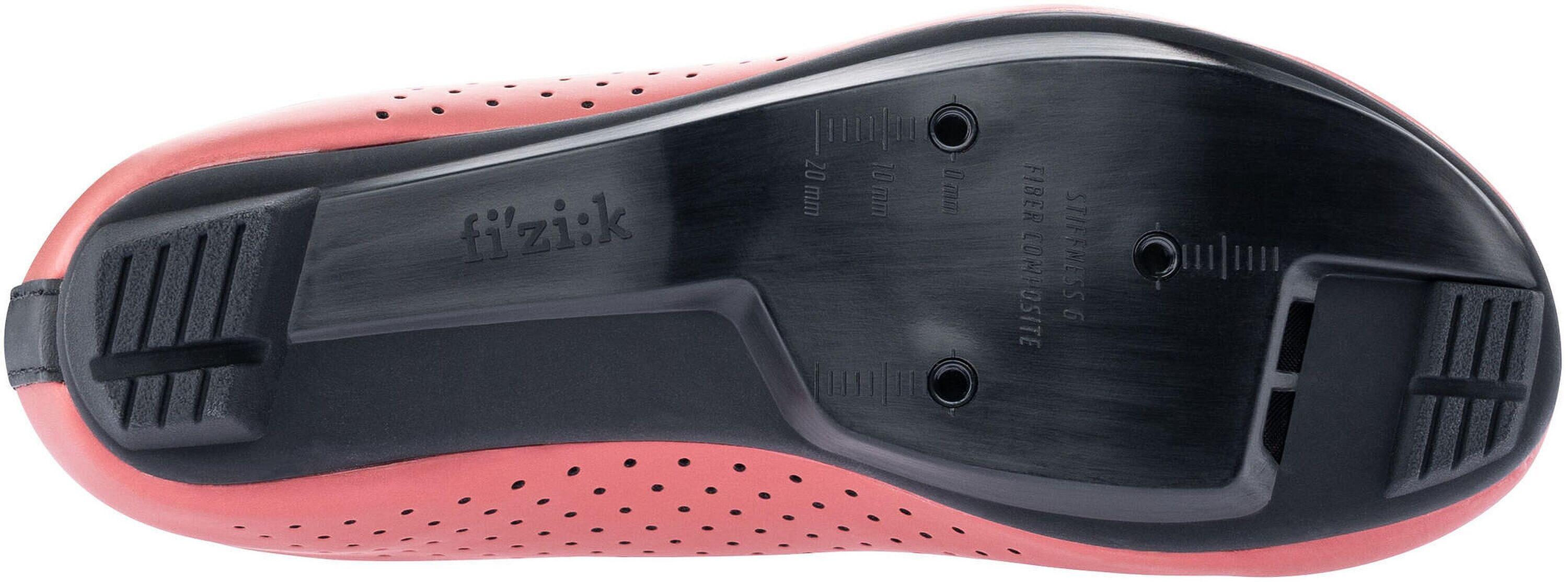 Rennrad-Fahrradschuhe "Omna",  rot 3/3
