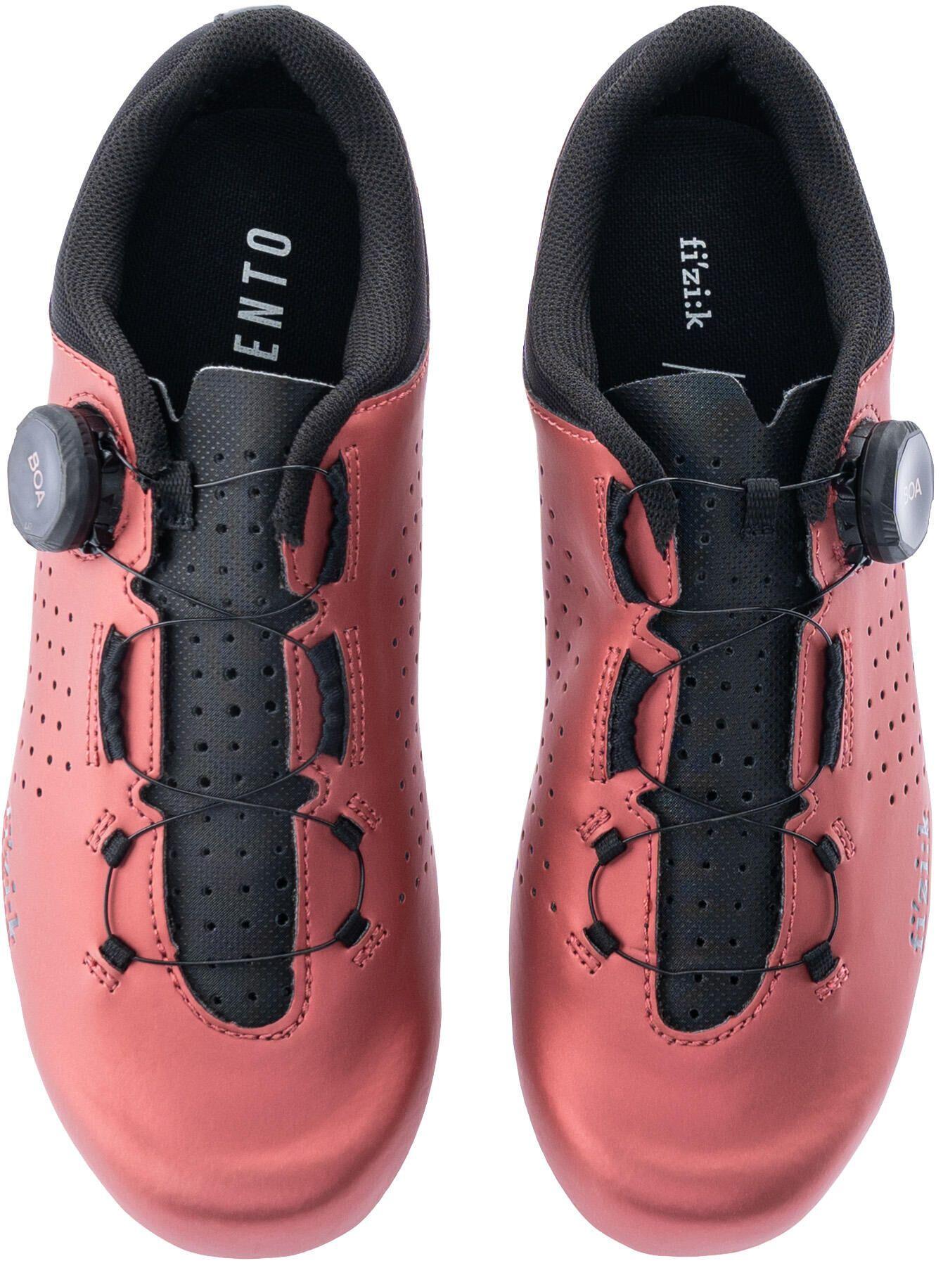 Rennrad-Fahrradschuhe "Omna",  rot 2/3