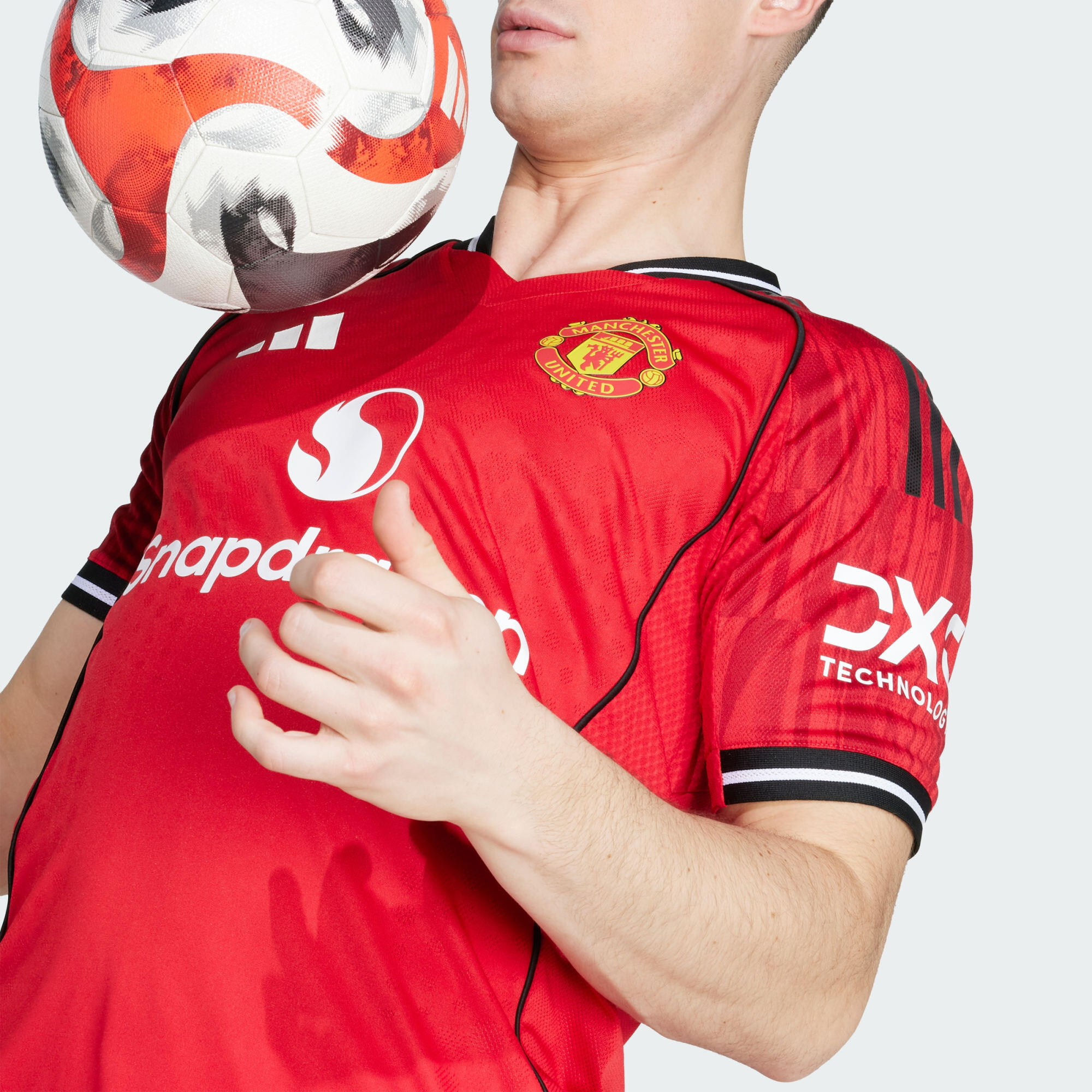 Maillot Domicile Manchester United 25/26 Authentique 6/7