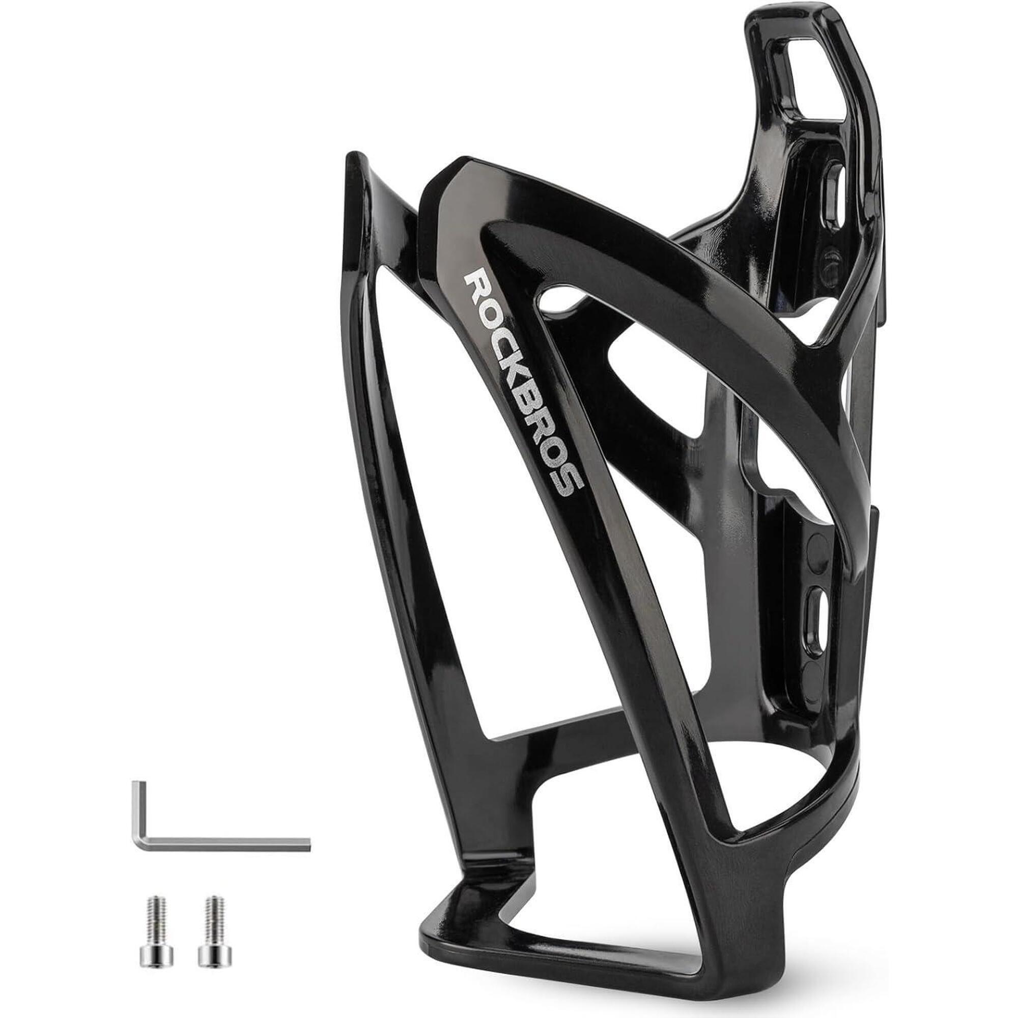 Rockbros - Rockbros Porte-bidon Vélo Léger 35g, Universel, Vtt Et Route, 5 Couleurs - Support Porte Bidon - Noir - Decathlon