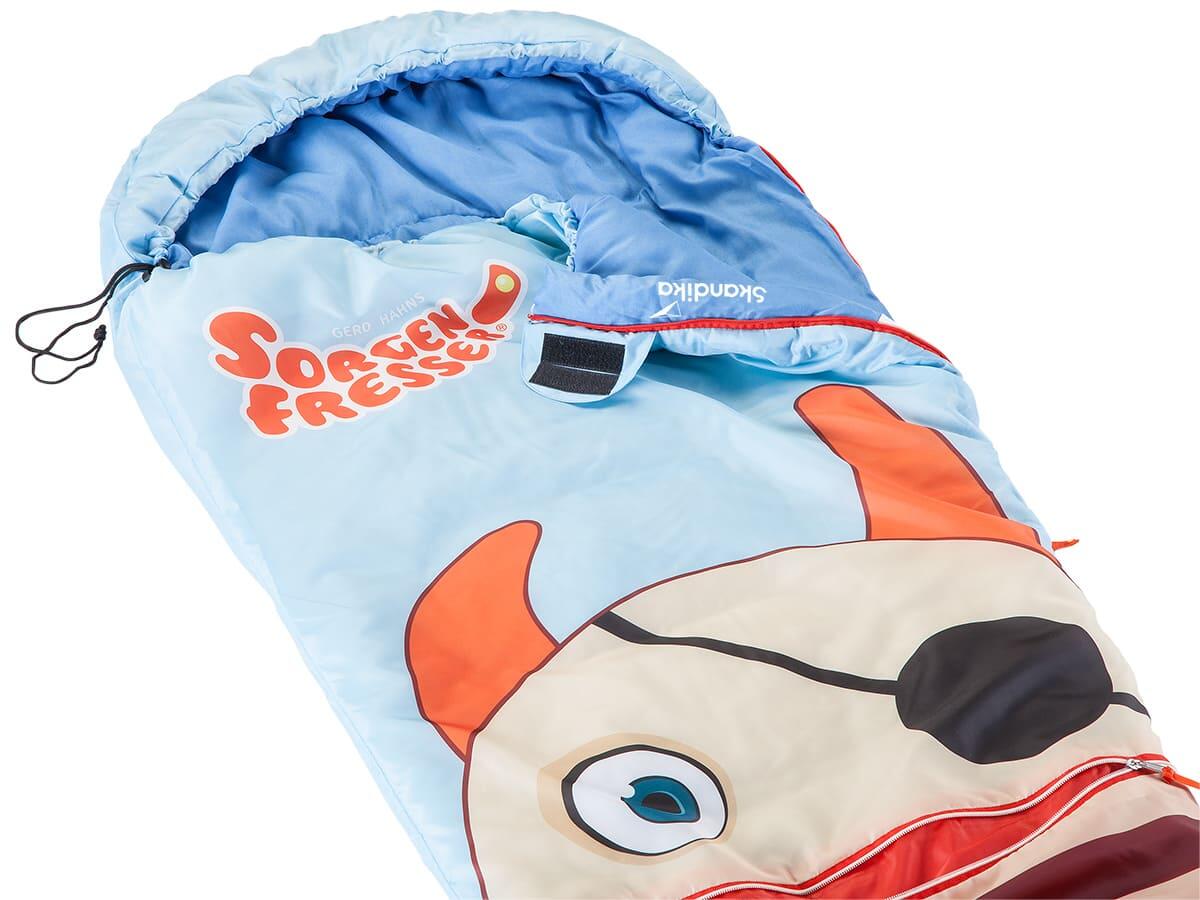 Gebraucht - Kinderschlafsack - Sorgenfresser - Mumie - Packtasche 2/7