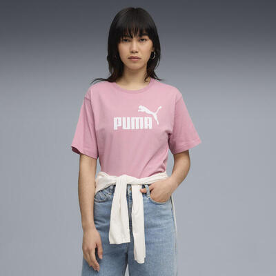 Essentials No. 1 Logo Relaxed T-Shirt Damen PUMA Black