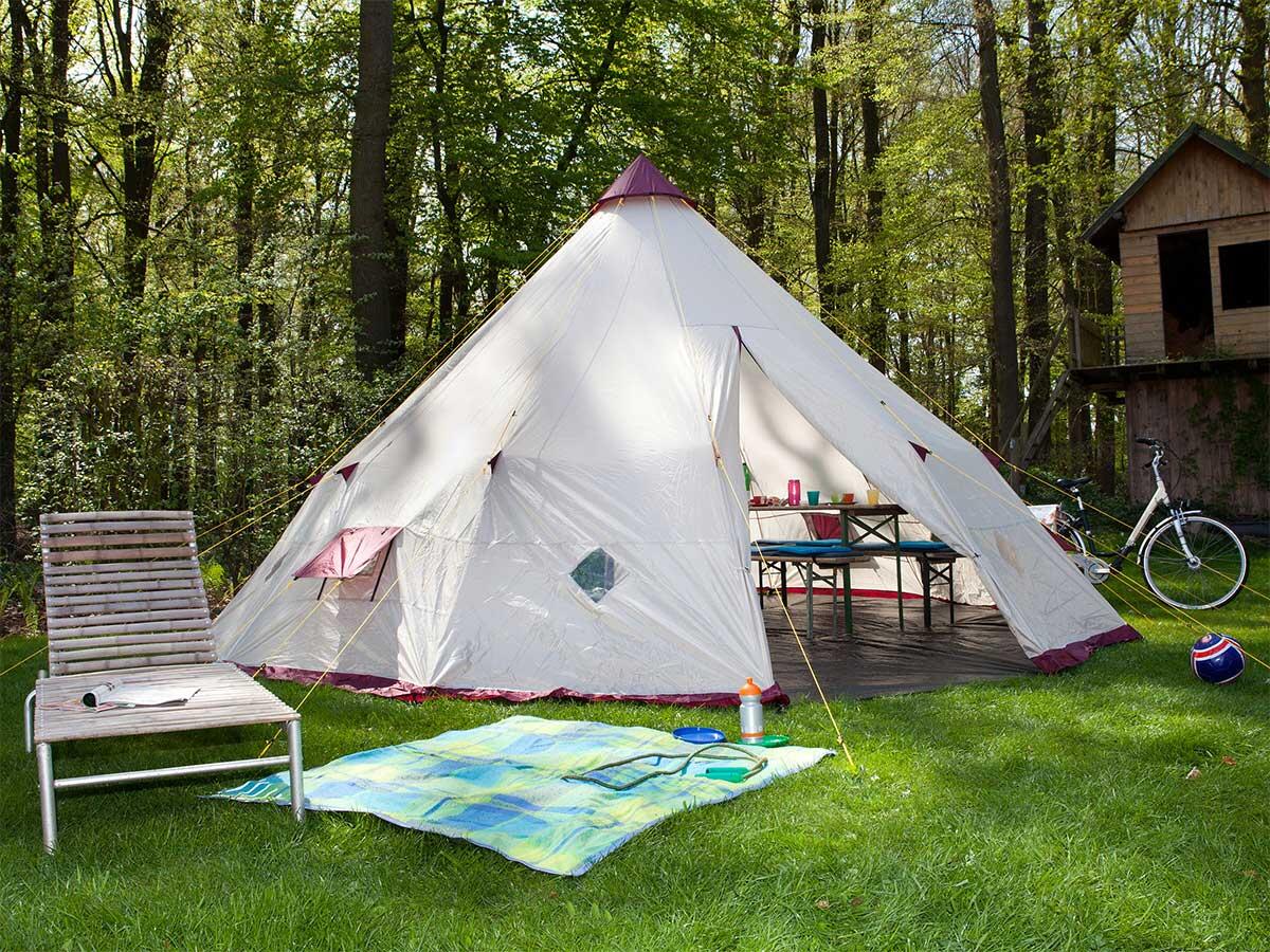 Second hand - Tenda da campeggio Indiana - Tipii Kota 550- 12 pers - zanzariera 2/7