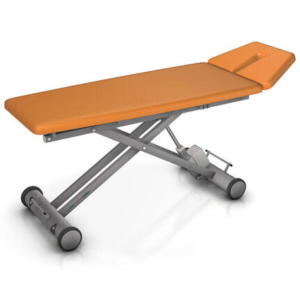 Elektrische Therapieliege Solid E2, 65 cm Mango Graualuminium