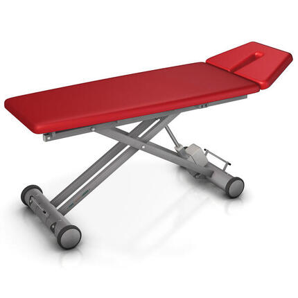 Elektrische Therapieliege Solid E2, 65 cm Feuer Graualuminium