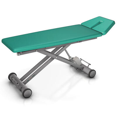 Elektrische Therapieliege Solid E2 Weiß Graualuminium Gesundheitssport Unisex