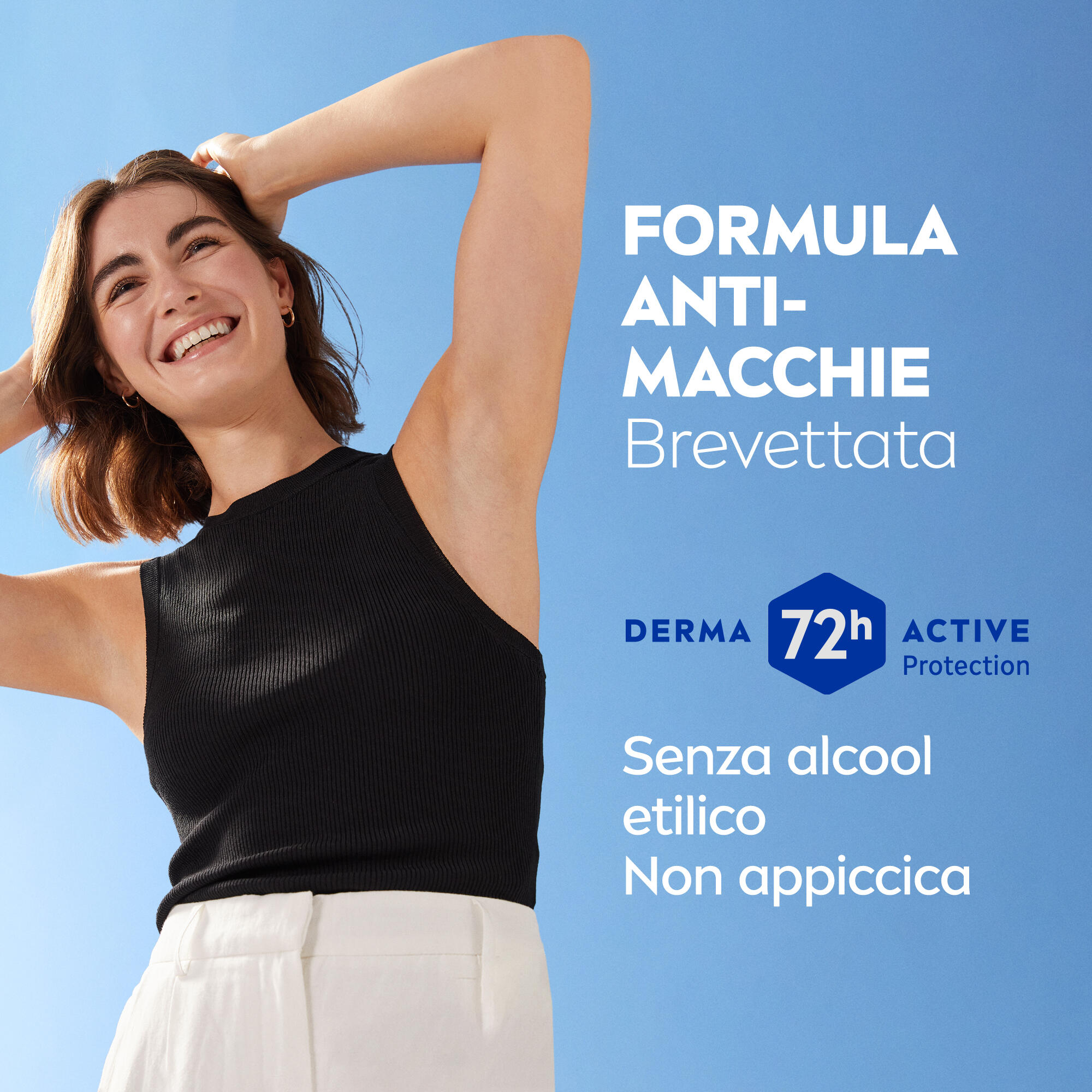 Déodorant Roll-On Nivea Black White Invisible Tous les types de peau 3/4