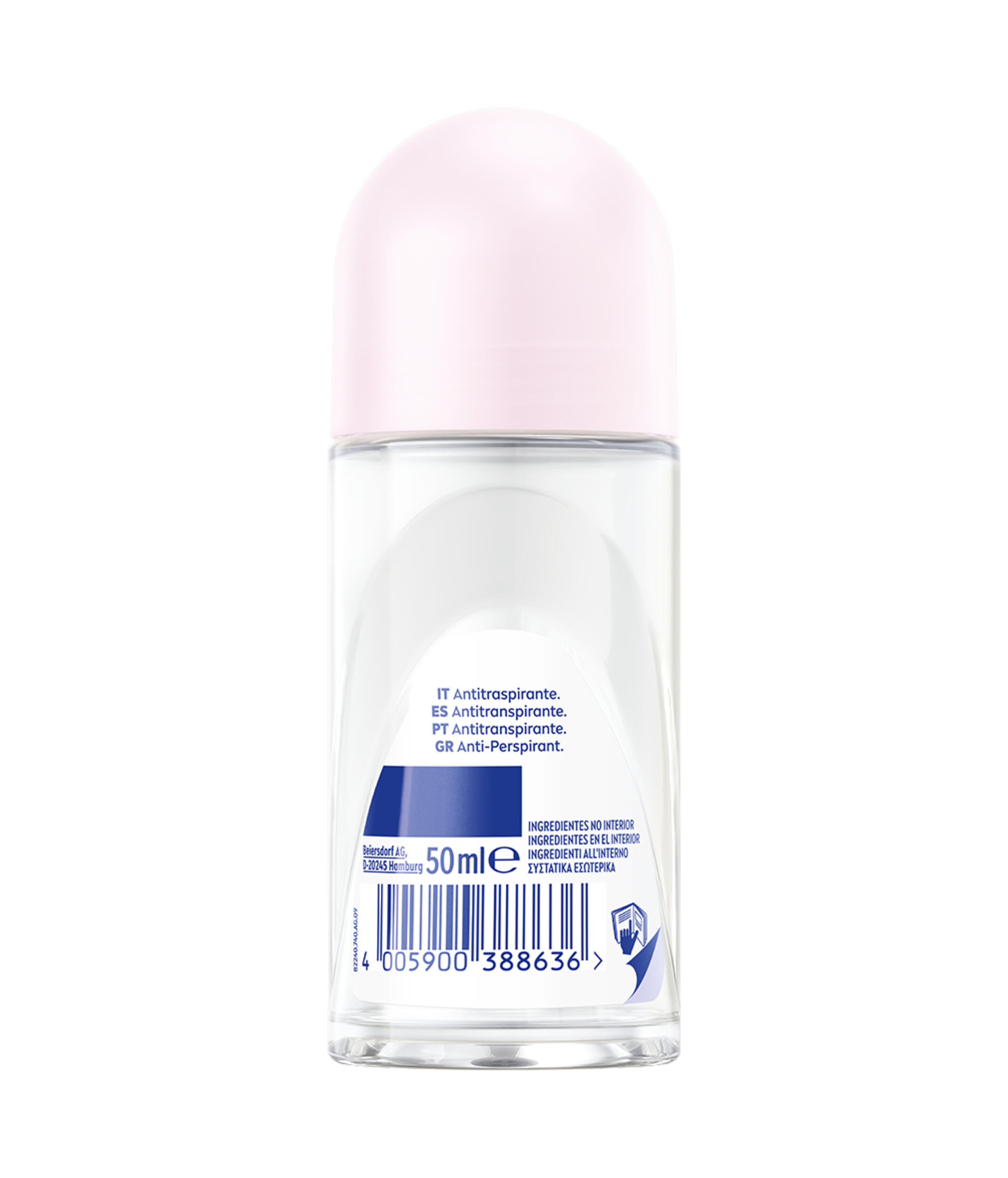 Déodorant Roll-On Nivea Black White Invisible Tous les types de peau 4/4