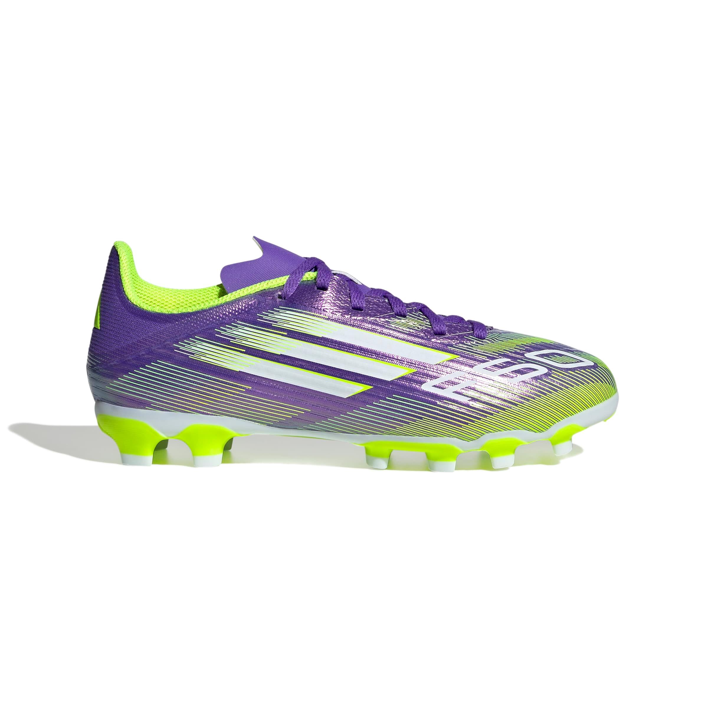 Adidas - Chaussures De Football Enfant Adidas F50 League Ag - Chaussures De Football - Multicolore|violet - 32 - Decathlon