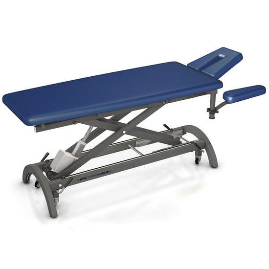 Elektrische Therapieliege Impuls E4, 65 cm Atoll Graualuminium