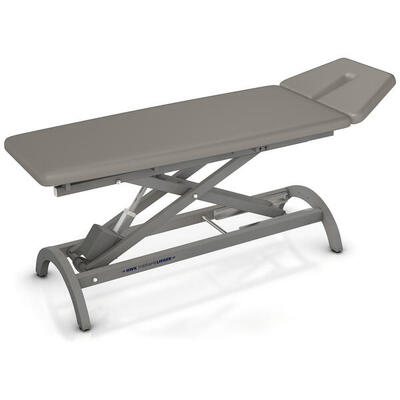 Elektrische Therapieliege Impuls E2. 80 cm Chrom Graualuminium