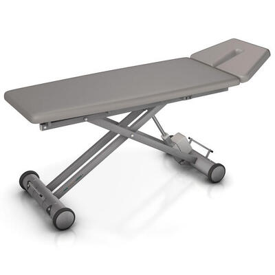 Elektrische Therapieliege Solid E2 Chrom Graualuminium Gesundheitssport