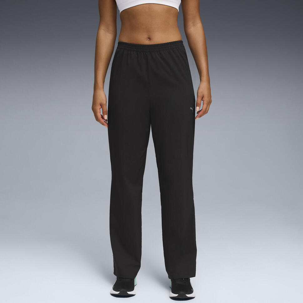 Damskie spodnie Athleisure z wysokim stanem PUMA Black