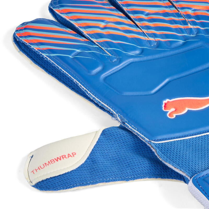 Młodzieżowe rękawice bramkarskie PUMA ULTRA Play PUMA Ultra Blue Glowing Red