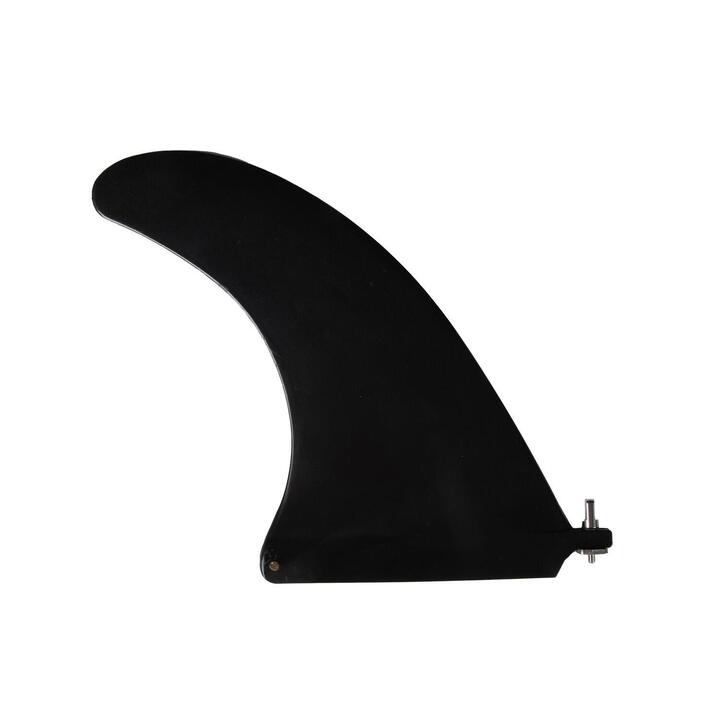 Aileron Central Amovible Pour SUP Et Surf – Nylon, Noir, 18x21,5 Cm, Compatible Planche Gonflable Et Longboard