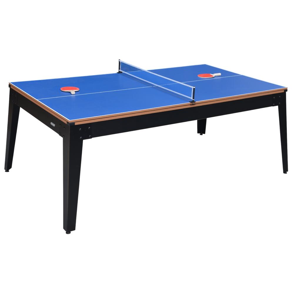 New Alejandría Mesa Billar 3 en 1 de 7 Pies | Billar, Ping Pong y Mesa Comedor 2/4