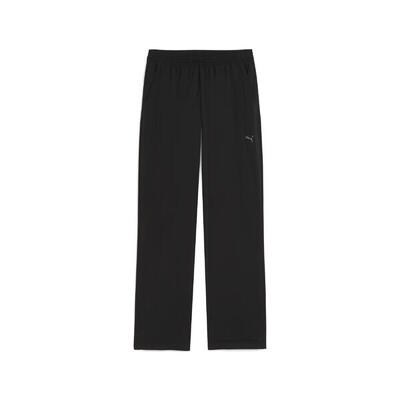Athleisure broek met hoge taille voor dames puma black