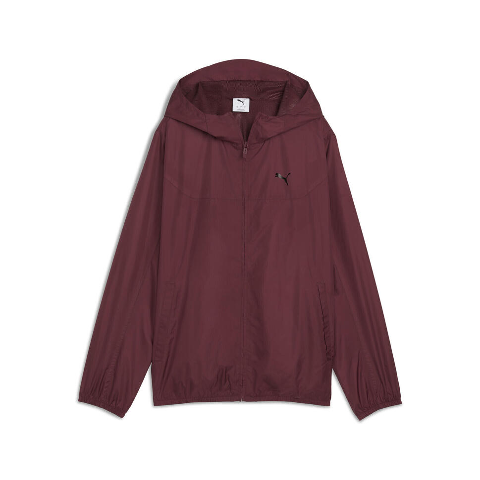 Damska wiatrówka o standardowym kroju Essentials PUMA Ruby Shimmer Red