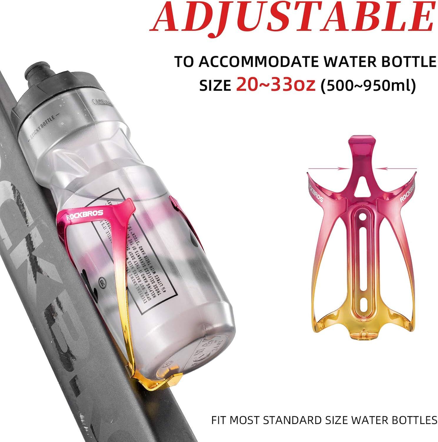 Suporte universal para garrafa de água de bicicleta ROCKBROS 3/7