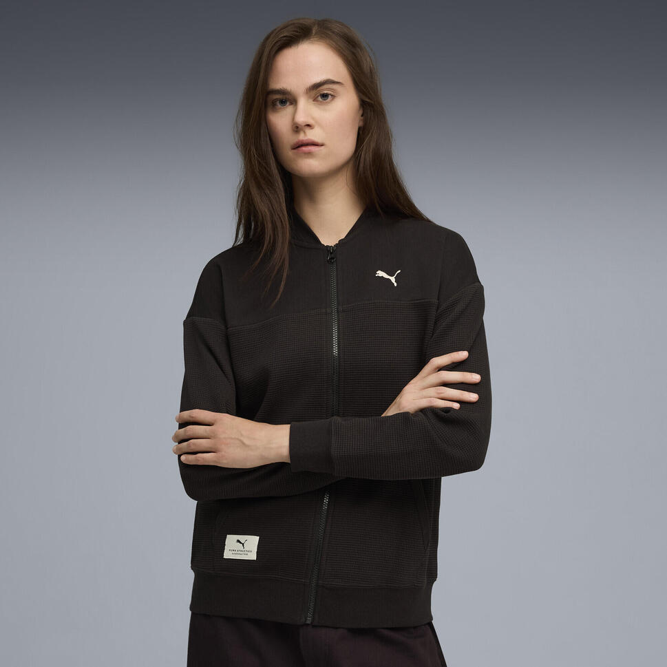 Damska rozpinana kurtka PUMA Class PUMA Black
