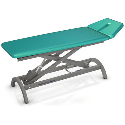 Elektrische Therapieliege Impuls E2. 65 cm Agave Graualuminium