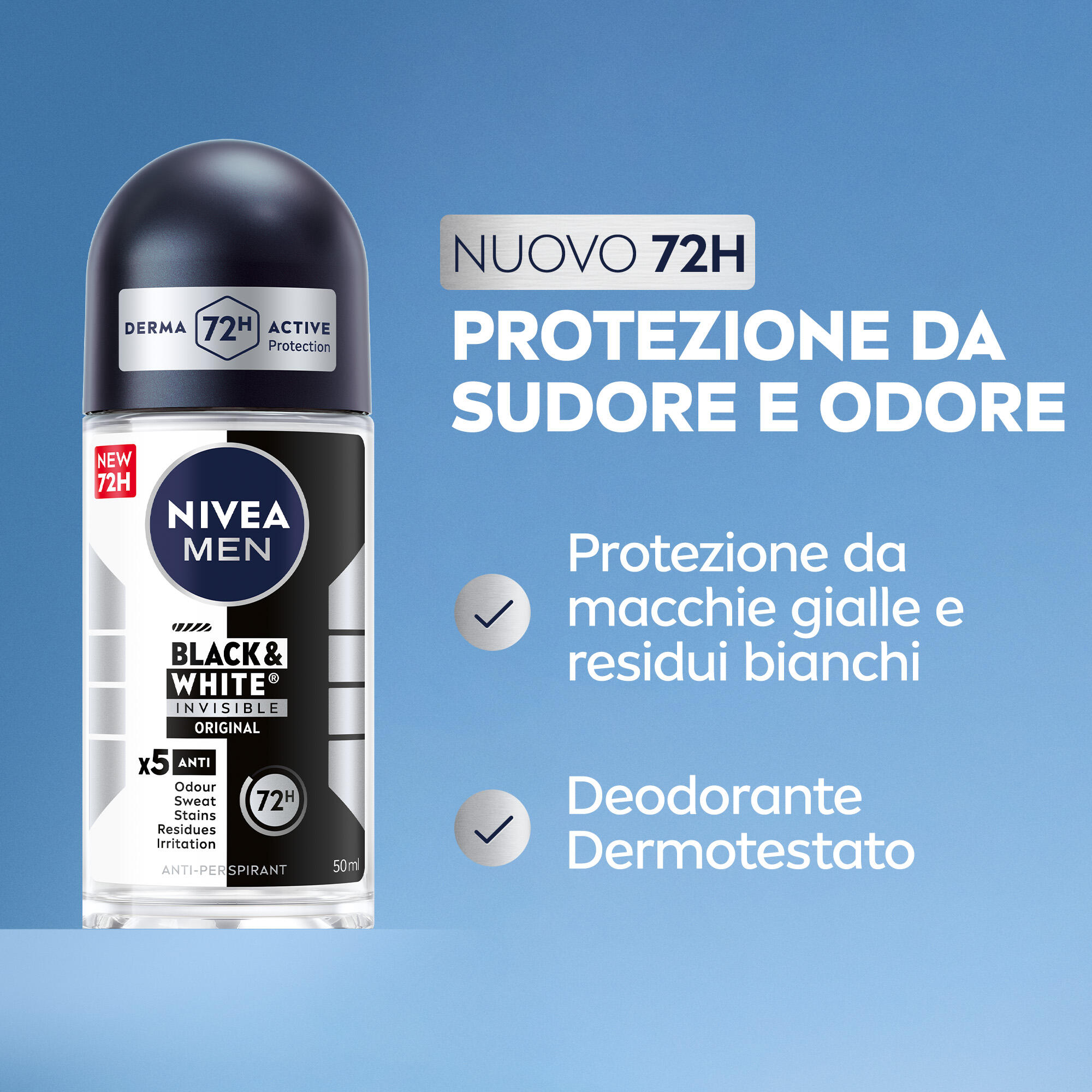 Desodorante Roll-On Nivea 82245.0 50 ml 2/4