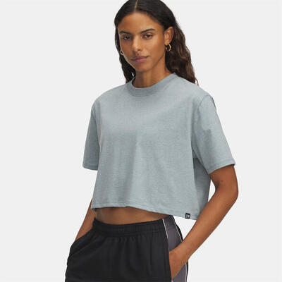 Dames ua rival crop top korte mouwen