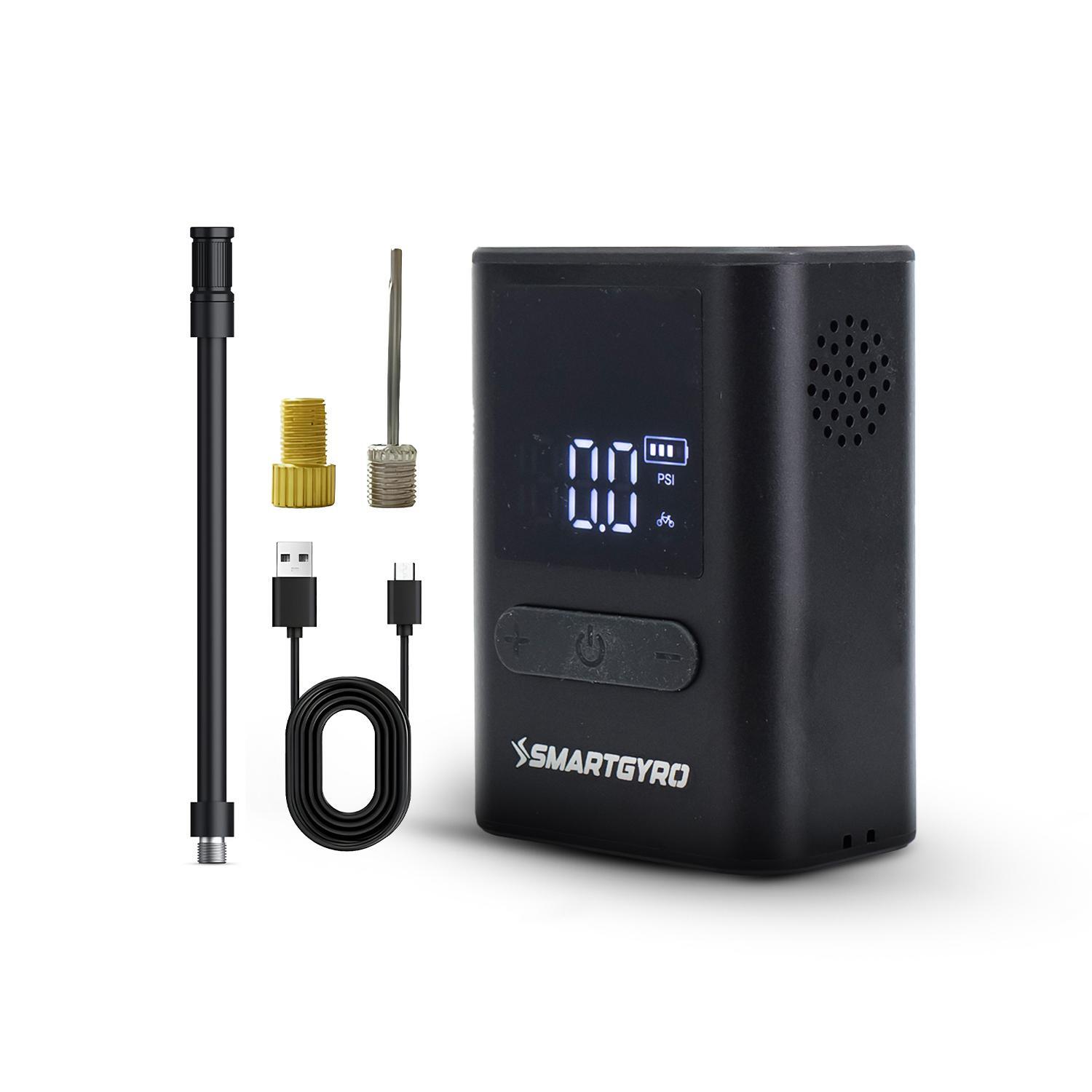 SMARTGYRO Nano Compresor portátil smartGyro. Portátil y con batería.