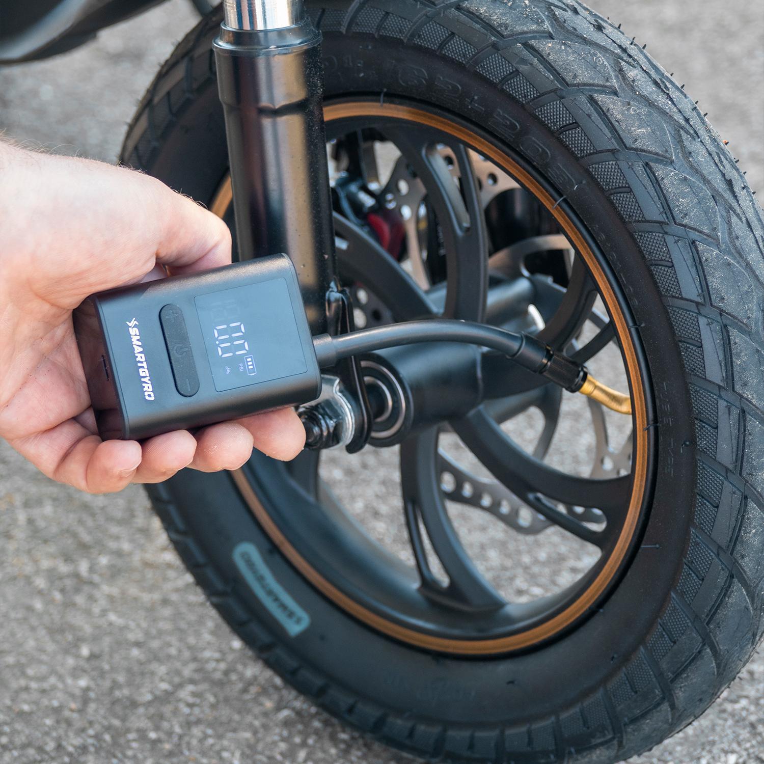 Nano Compresor portátil smartGyro. Portátil y con batería. 6/7