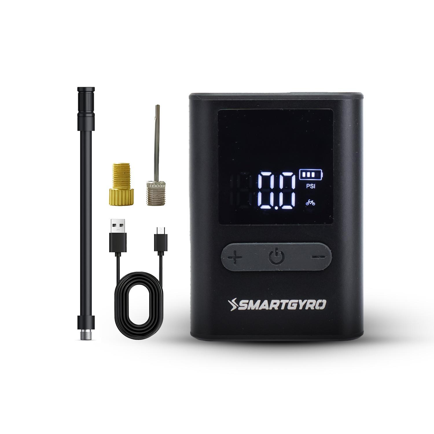Nano Compresor portátil smartGyro. Portátil y con batería. 4/7