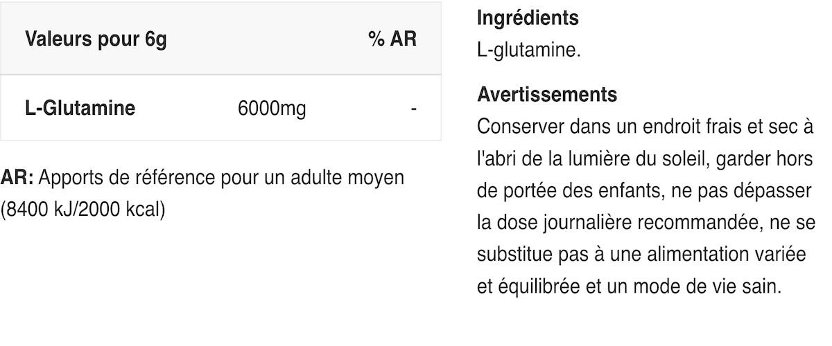 Glutamin - My Glutamin (250g) 2/2