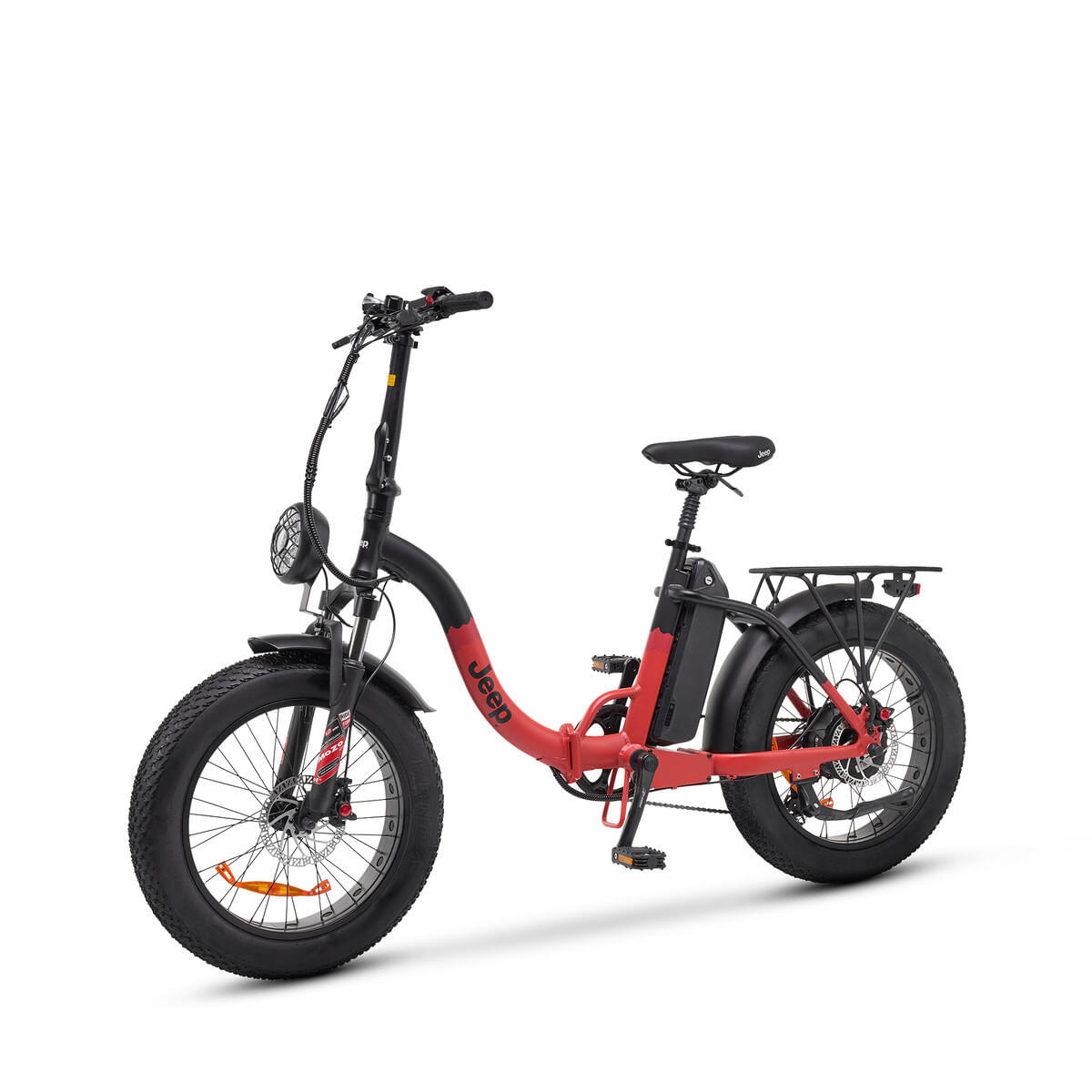 Vélo électrique Jeep Phoenix  Adulte Unisexe, Rouge, Unique Taille 3/5