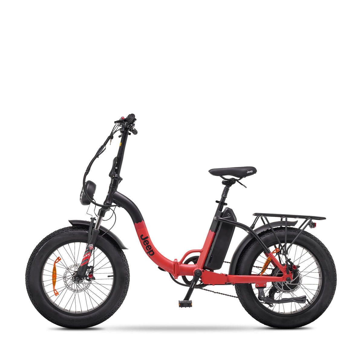 Vélo électrique Jeep Phoenix  Adulte Unisexe, Rouge, Unique Taille 4/5