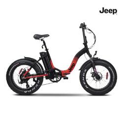 Vélo électrique Jeep Phoenix Adulte Unisexe, Rouge, Unique Taille