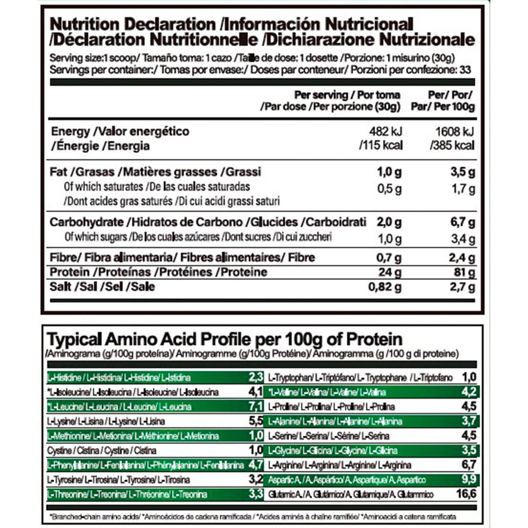 LIFE PRO ISOLATE VEGAN CREAMY 1KG - Aislado de Proteína Vegetal Cremosa 2/5