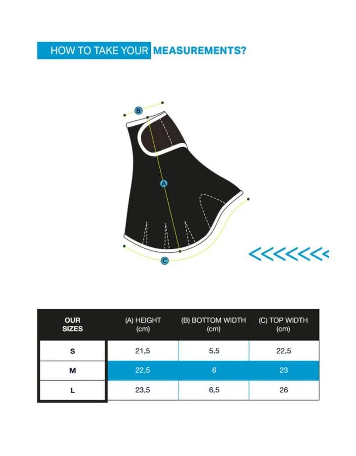 Rękawice neoprenowe do pływania unisex Aqua Sphere Glove 2/2