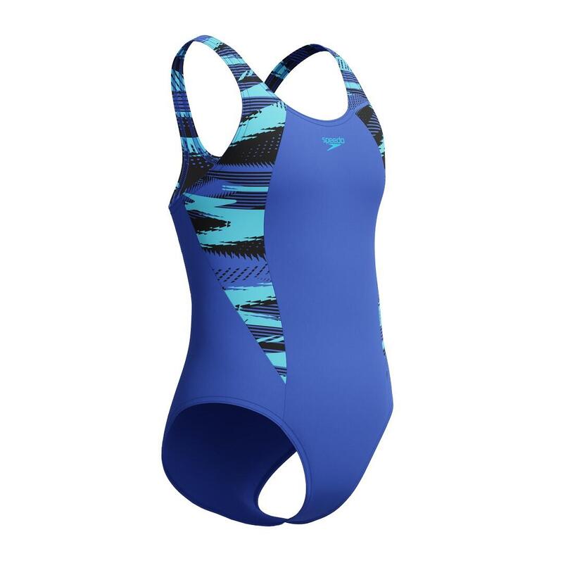 Strój kąpielowy jednoczęściowy dziewczęcy na basen Speedo HyperBoom