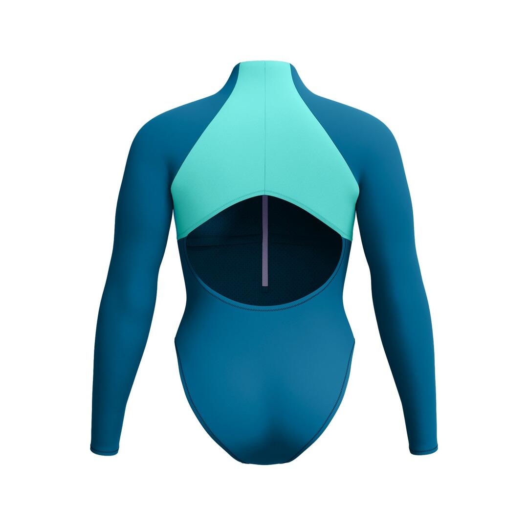 Maillot de bain femme Speedo L/S Clrblck Zip 7/7