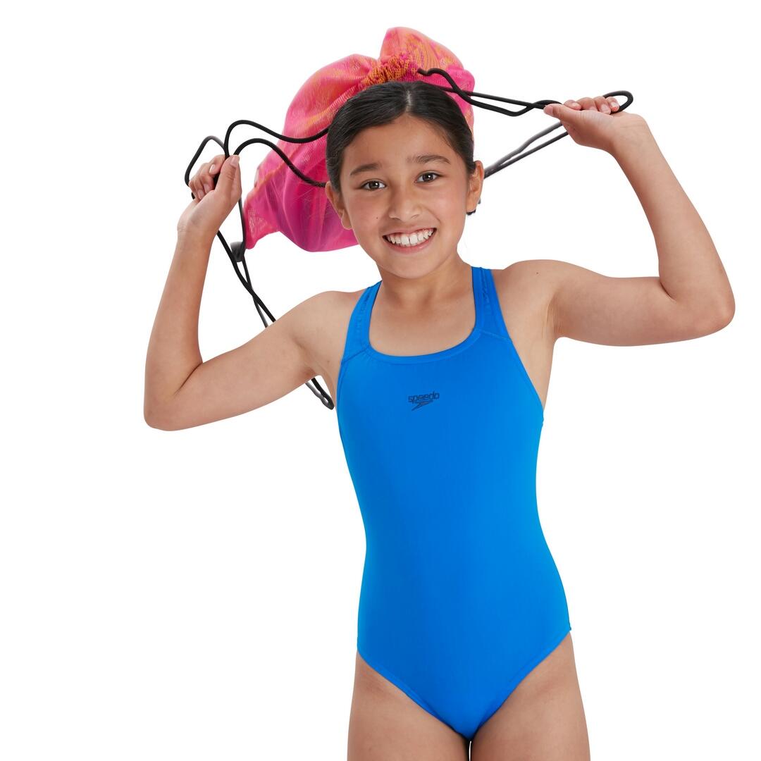 Traje de baño de 1 pieza para niña Speedo Eco+ Medalist 6/7