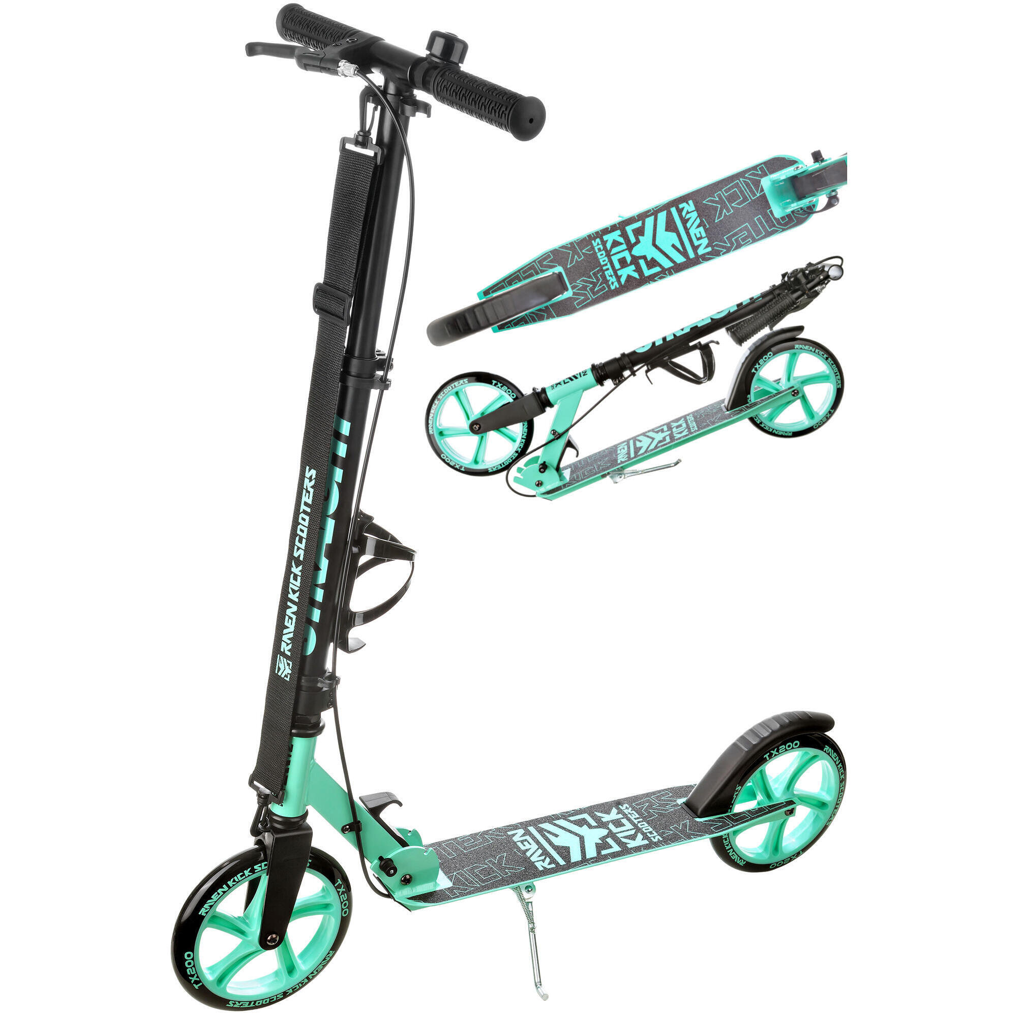 RAVEN Skládací koloběžka Raven Straight 200mm s ruční brzdou