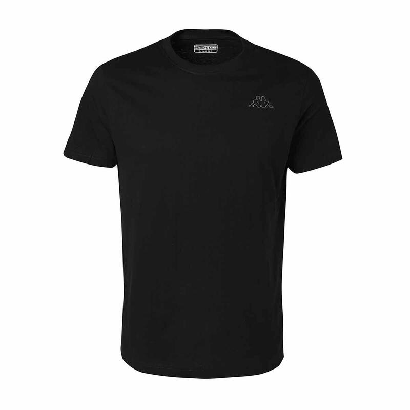 T-shirt manches courtes homme Cafers noir