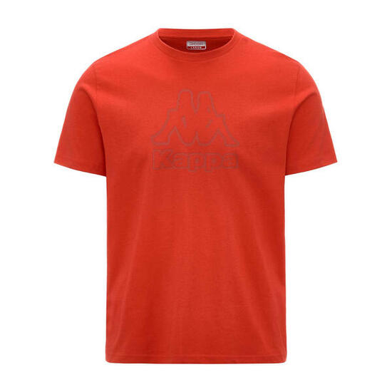 T-shirt manches courtes garçon Cremy rouge